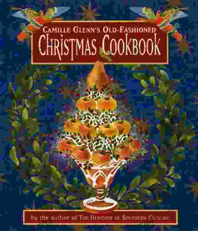 A Spread From Camille Glenn's Old Fashioned Christmas Cookbook Featuring Recipes For Gingerbread Cookies, Peppermint Bark, And Eggnog Pie Camille Glenn S Old Fashioned Christmas Cookbook