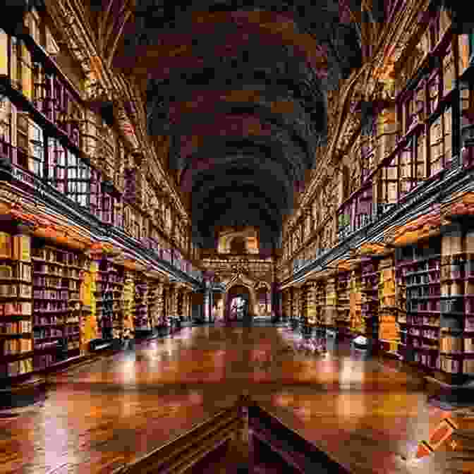 A Vast Library Filled With Bookshelves And Scholars Poring Over Ancient Texts. Base Of Operations: The Border Keep