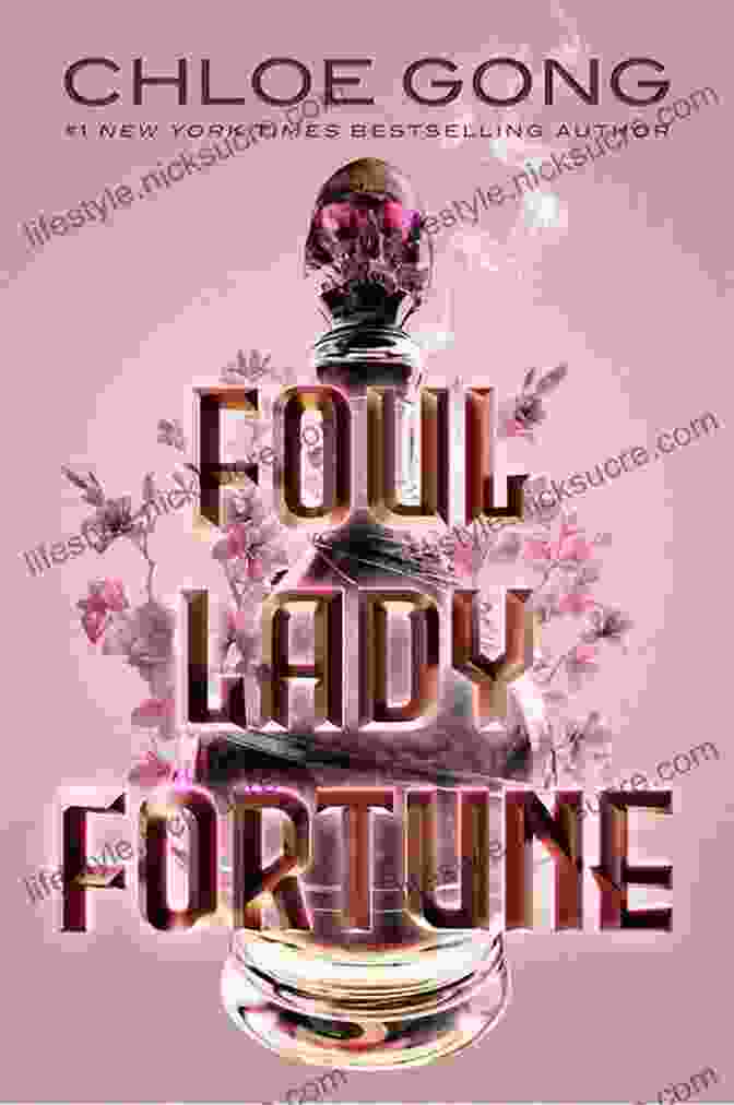 Book Cover Of Foul Lady Fortune By Chloe Gong, Featuring A Woman In A Red Dress Against A Backdrop Of Shanghai In The 1930s. Foul Lady Fortune Chloe Gong