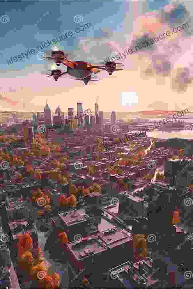 Drone Flying Over A Cityscape The Drone Pilot Handbook: Everything You Need To Know To Pass The Part 107 Exam And Fly Drones Commercially