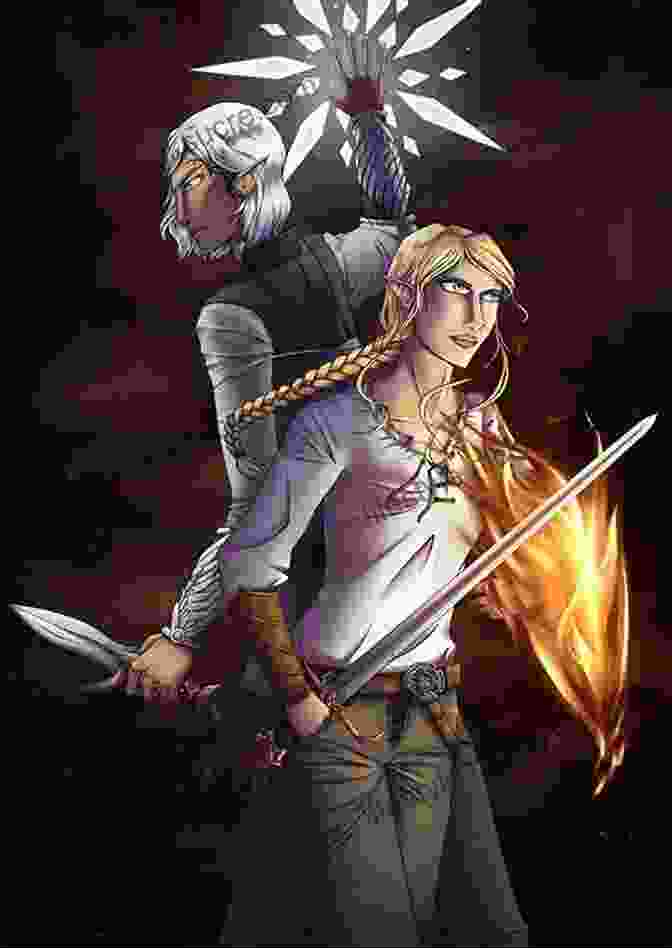 Heir Of Fire Book Cover, Featuring Celaena Sardothien Holding A Sword And Surrounded By Flames. Heir Of Fire (Throne Of Glass 3)