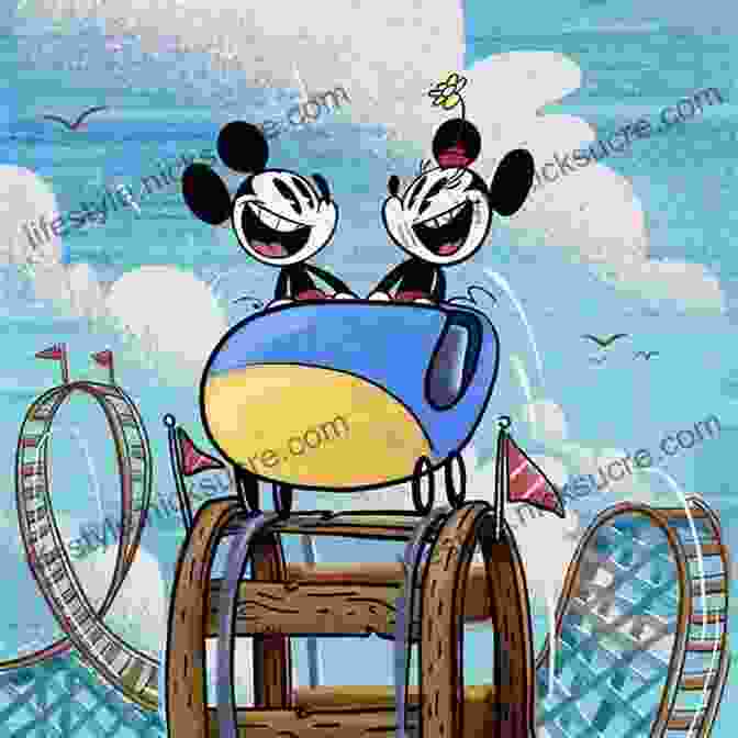 Mickey Mouse Leading The Way On The Mickey Tussler Roller Coaster The Legend Of Mickey Tussler: A Novel (Mickey Tussler 1)