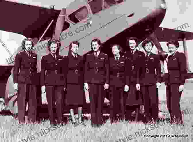 Nuala Malley In Her ATA Uniform, Standing Next To An Aircraft Nuala O Malley H Bedford Jones