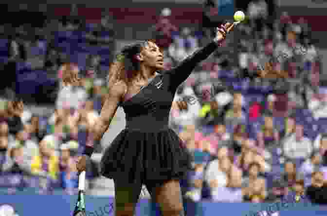 Serena Williams Serving The Tennis Ball Against All Odds: Never Give Up (Good Sports)