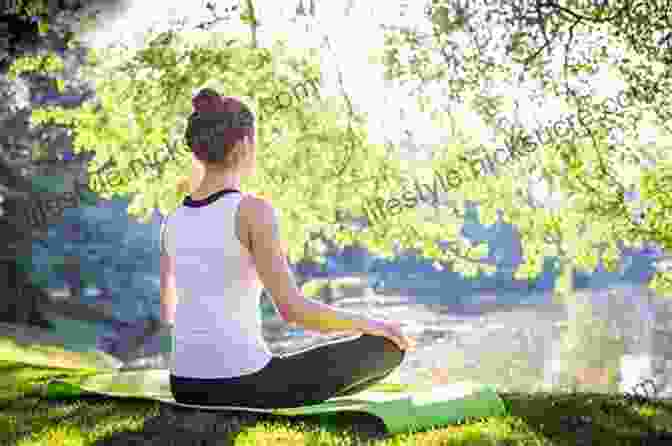 Serene Person Meditating In Nature Putting Out Of Your Mind