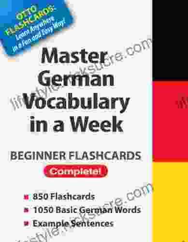 Master German Vocabulary In A Week: Beginner Flashcards Complete